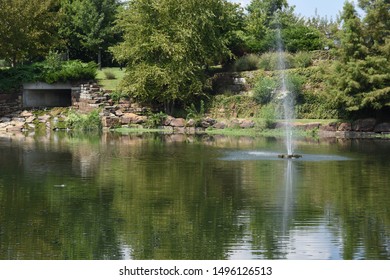 Centennial Park Water Tulsa, OK