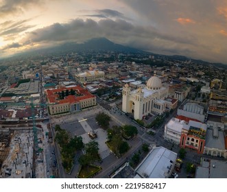 Center Of The City From El Salvador, Bitcoin City 