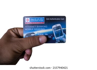 Central Bank Of India Net Banking Mobile Banking. New Delhi, India- May 19th 2022.