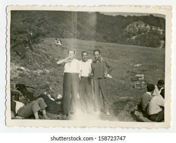 Central Bulgaria Bulgaria Circa 1955 Men Stock Photo 158723747 ...