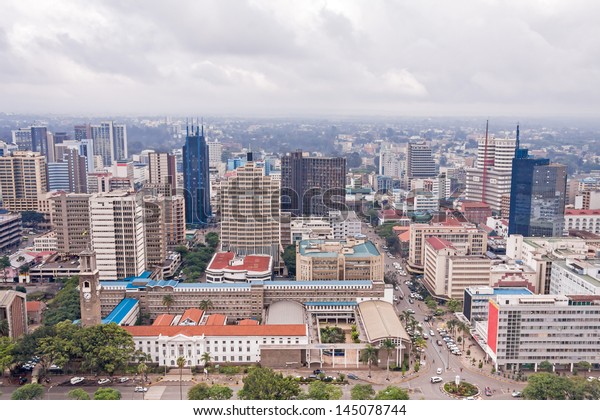 Central Business District Nairobi Capital Kenya Stock Photo (Edit Now ...