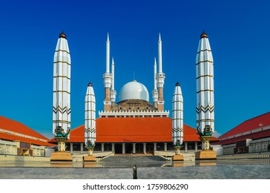 Central Java Great Mosque at Semarang Indonesia