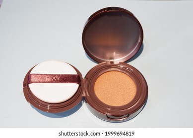 Central Java, Indonesia - June 29th 2021. A BB Cushion With Shade 