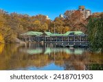  Central Park  boathouse in New York.