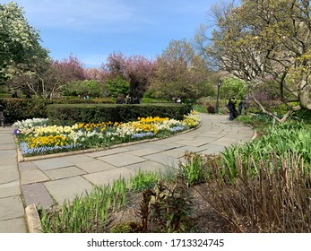 Central Park Conservatory Garden In The Spring