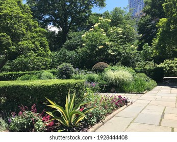 Central Park Conservatory Garden Summertime