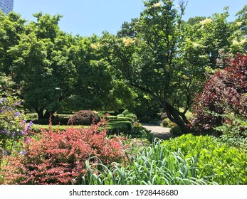 Central Park Conservatory Garden Summertime