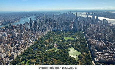 Central Park, New York City From Above