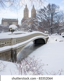 Central Park - New York City Bow Bridge