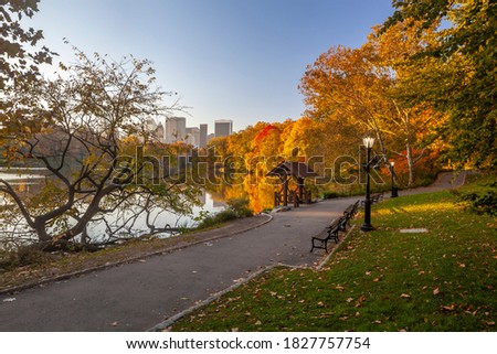 Similar – Image, Stock Photo in central park