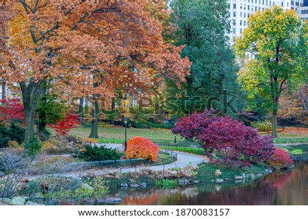 Similar – Image, Stock Photo in central park