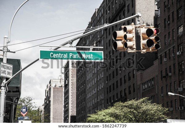 Central Park road sign
Manhattan New York