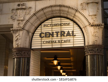 Central Picturehouse Cinema And Cafe Entrance. London - 17th September 2020