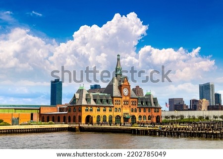 Central Railroad of New Jersey Terminal in Jersey City, USA