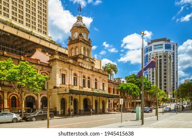 Central Railway Station At Center Of  Brisbane, Queensland, Australia