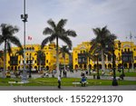 Central square of Lima Peru