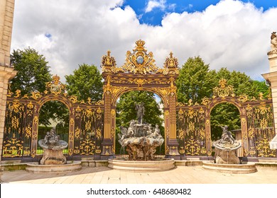 Central Square Of Nancy, France