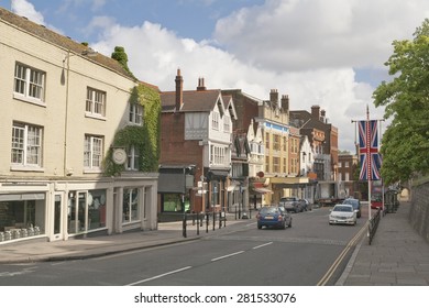 Central Street In Windsor, England