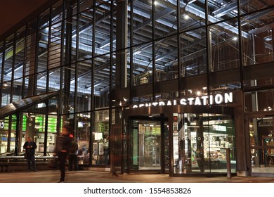 Malmö Central Train Station. Malmö, Sweden. 11.08.2019