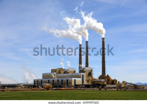 ユタ州中部石炭火力発電所 の写真素材 今すぐ編集