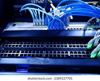 centralized connection to server and routergateway for users to access various information systems