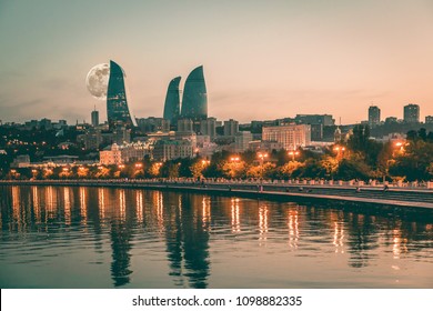 Centre Of Baku Azerbaijan