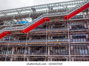 Centre Georges Pompidou In Paris 