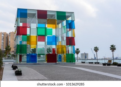 Centre Pompidou In Malaga, Spain