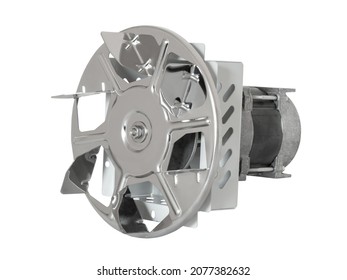 Centrifugal Exhaust Fan Used To Extract Flue Gases From The Combustion Chamber Of A Solid Fuel Boiler And Maintain The Required Draft In The Chimney. Stainless Steel Body.