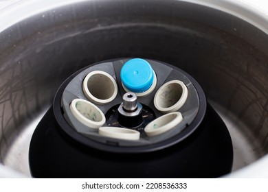 Centrifuge, At The Laboratory Of Cell Culture, Medicine And Medical Laboratory