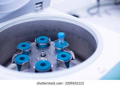 Centrifuge At The Medicine, Biology And Medical Laboratory