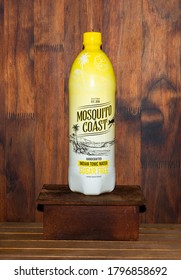 Centurion, Gauteng / South Africa - Aug 16 2020:  Mosquito Coast Handcrafted Indian Tonic Water.  Sugar Free And Produced In South Africa.