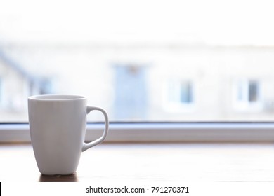 9,263 Cup of coffee on the window sill Images, Stock Photos & Vectors ...