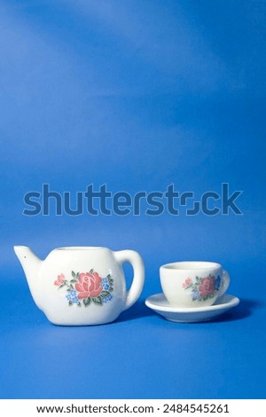 ceramic glasses and ceramic drinking kettles
