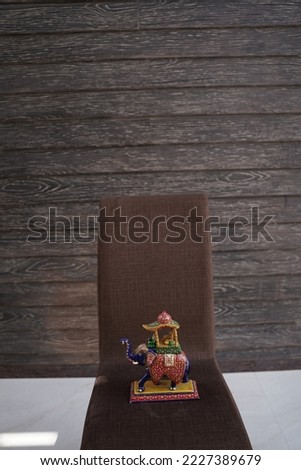 ceramic model of traditional elephant.. 