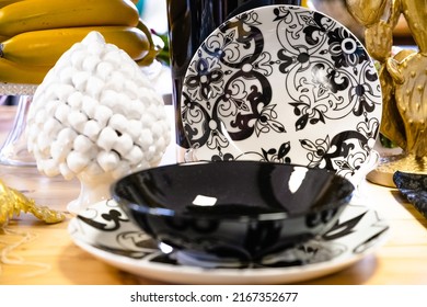 Ceramic Porcelain Made In Italy Plates Dishes With Design And Art For Gift Interior Design Home