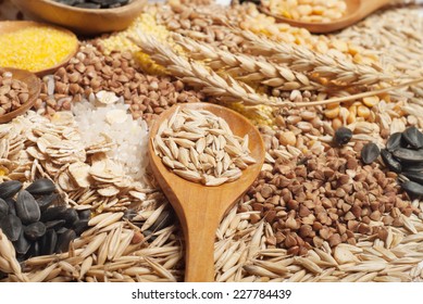 Cereals collection - Shutterstock ID 227784439