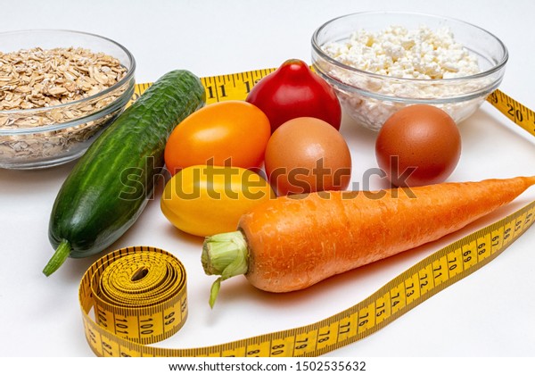 Cereals Measuring Tape Farm Cottage Cheese Stock Photo Edit Now