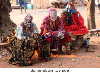 Ceremonial Mask Dance, Egungun, Voodoo, Africa