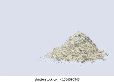 Cerium Oxide Isolated On White Background