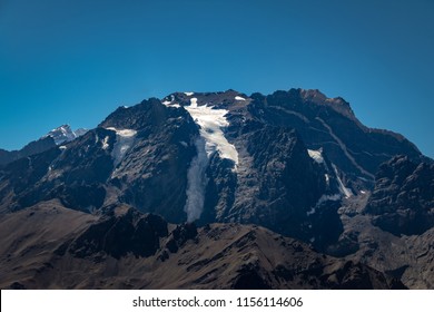 Cerro Tolosa Mountain In Cordillera De Los Andes - Mendoza Province, Argentina