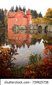 Cervena Lhota Castle in Czech Republic. - Shutterstock ID 739825738