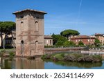 cervia city of ancient salt port medieval city on the adriatic coast emilia romagna italy