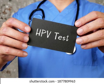 Cervista HPV Test HPV Test Phrase On The Page.
