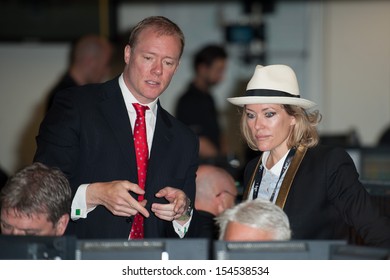 Cerys Matthews At The BGC Charity Day 2013, Canary Wharf London. 11/09/2013