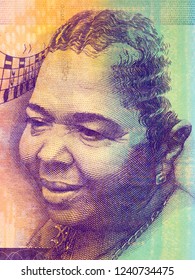 Cesaria Evora Portrait From Cape Verdean Money 
