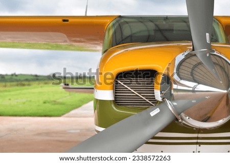 cessna 210 centurion single engine plane