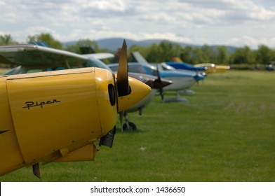 Cessna And Piper Cub