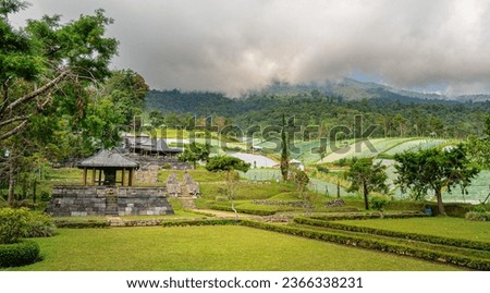 Cetho Temple, Java, Indonesia, HDR Image