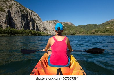 Cetina River.
Omis, Dalmatia, Croatia.